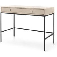 Monne - Schminktisch Konsolentisch im Vintage-Stil mit Schubladen, Beige, 104 cm breit - Selsey von SELSEY