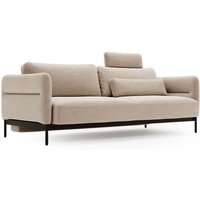 Solianero - 3-Sitzer-Sofa mit Schlaffunktion, beige, 223 cm - Selsey Solianero - 3-Sitzer-Sofa mit Schlaffunktion, beige, 223 cm - Selsey von SELSEY