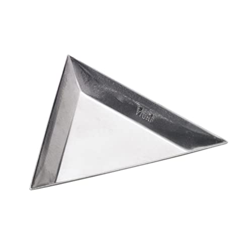 Dreiecksschale, 2 Stück, vereinfacht das Aussuchen und Zurückfüllen von Kleinteilen (Aluminium) von SELVA