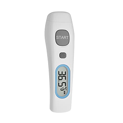 Infrarot Stirnthermometer, ideal zum Fiebermessen, mit Hintergrundbeleuchtung, vielseitig einsetzbar von SELVA