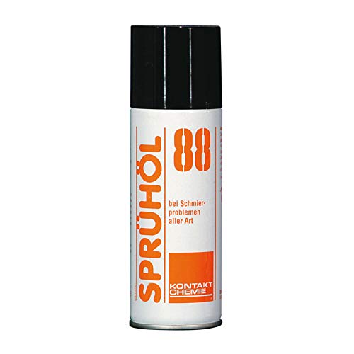 Sprühöl 88, zur Oberflächenbearbeitung, 100 ml, geeignet für Getriebe, Federn, Ventile, Schlösser, Klappen etc., kapillaraktiv, silikon- und säurefrei von SELVA
