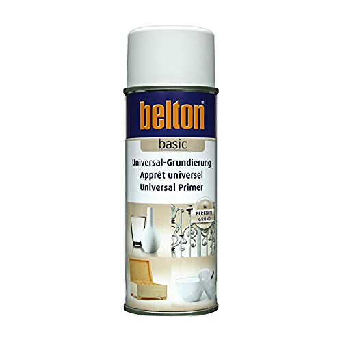 SELVA belton Universal-Grundierung, Weiß, 400 ml, schafft eine geschlossene, glatte Oberfläche, optimale Vorbereitung für die spätere Decklackierung von SELVA