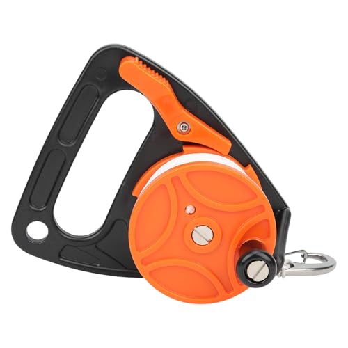 150ft Diving Line Reel Scubas Ratschen Tauchschiffe Mit Griffstop Schalter Tauchrollen Finger Spulen Tauchversorgung von SELVFZ