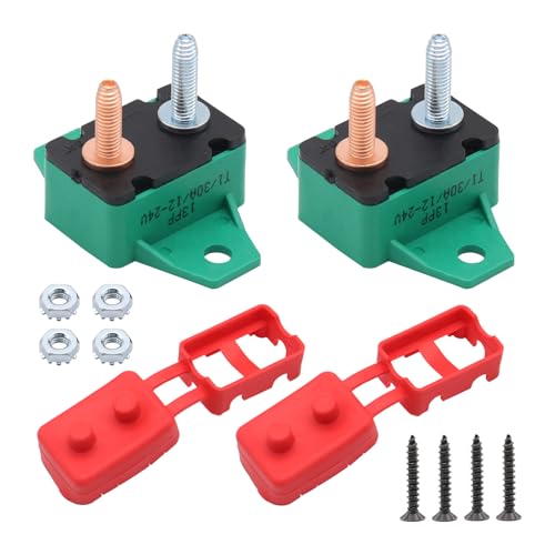 2pcs 30amp Auto Reseting Circuit Breakers Red Protective Stiefel 6-28VDC Anwendung Kunststoffkörper Mit Festen Flügelmontage Red Shath Auto Reset Breaker 2pcs 30amp Auto Reseting Circuit Breakers Red Protective Stiefel 6-28VDC Anwendung Kunststoffkörper Mit Festen Flügelmontage Red Shath Auto Reset Breaker von SELVFZ