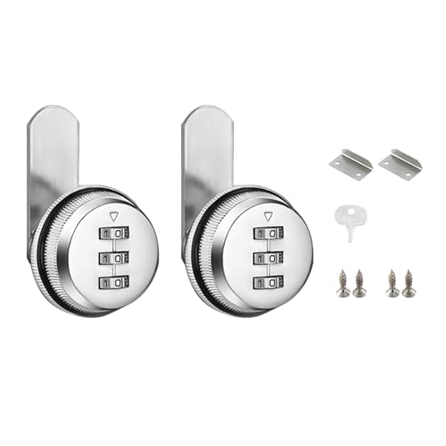 2pcs Elegant 3 Stifte Code Cams Sperren Für Mailbox Und Cabinet Robu von SELVFZ