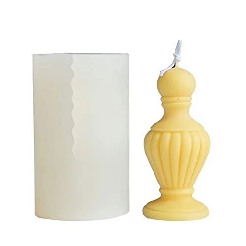 3-dimensionale Kerzenformen Vase Geformte Handwerkskunst Silikonform Zur Herstellung Von Kerzenhandgefertigten Seifen Desktop Ornamenten von SELVFZ