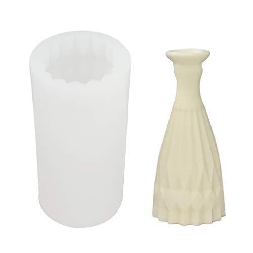 3D Vase Silikonform Gips Tonkristall Epoxidputzform Kunsthandwerk von SELVFZ