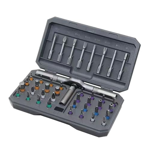 42 Stück Magnetschraubendreher Set Mit Reversibler Ratschenmechanismus Und Haltbarkeitsstahlkonstruktion Für Die Elektronik Mehrfachtreue Handwerkzeugset Set 42 Stück Magnetschraubendreher Set Mit Reversibler Ratschenmechanismus Und Haltbarkeitsstahlkonstruktion Für Die Elektronik Mehrfachtreue Handwerkzeugset Set von SELVFZ