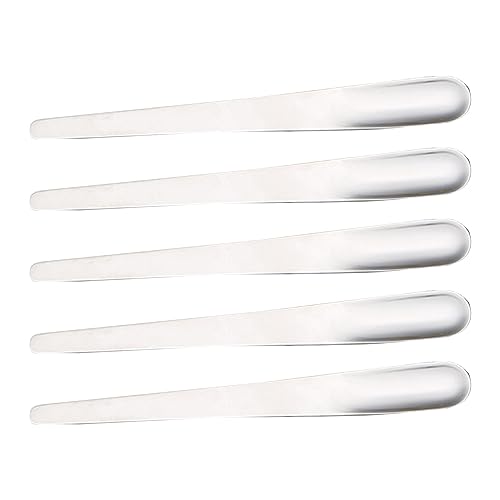 5 PCs Dessertlöffel Und Gabeln Edelstahl Futterfrucht Picks Verkostung Vorspeise Gabeln Salat Obst Verkostungsgabeln von SELVFZ