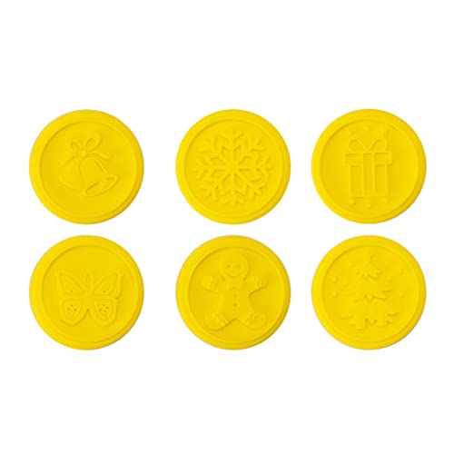 6 PCs Silikon Cookie Biscuit Form Weihnachtsfleisch Ringbaumform Handgefertigtes Keks Leicht Zu Reinigen Und Aufbewahren Keksformen Silikon von SELVFZ