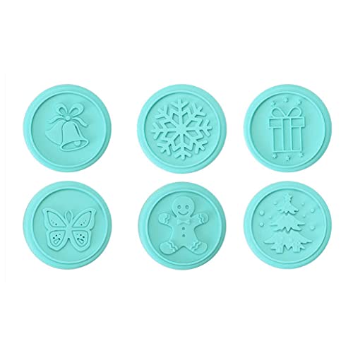 6 PCs Silikon Cookie Biscuit Form Weihnachtsfleisch Ringbaumform Handgefertigtes Keks Leicht Zu Reinigen Und Aufbewahren Keksformen Silikon 6 PCs Silikon Cookie Biscuit Form Weihnachtsfleisch Ringbaumform Handgefertigtes Keks Leicht Zu Reinigen Und Aufbewahren Keksformen Silikon von SELVFZ