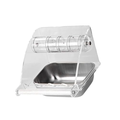 Acrylvogelfutterleiter Mit Antislip Stand Safe Toy Bird Feeder Für Sittichen Blockiervogel Lebensmittelspender Für Käfig von SELVFZ