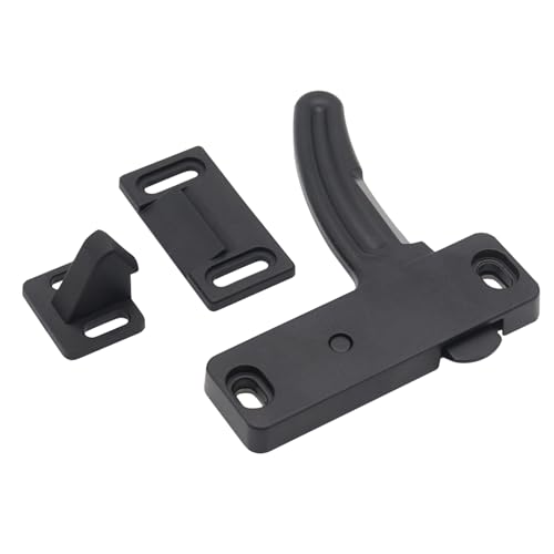 Anhang Accessoire Screen Türverriegelung Handgriff Für Wohnmobilanhänger Ersatz Für Wohnmobile Bildschirmtürriegel Schwarz Schwarz von SELVFZ