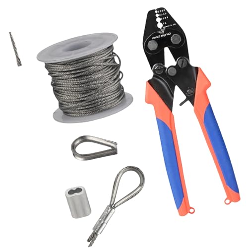 Beruf Von Bis Zu 2 2 Mm Drahtseil Crimping Werkzeug Drahtseil Schwankung Crimper Fishing Line Crimping Tool Mit Aluminiumhülle von SELVFZ