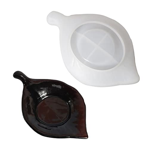 Blattschmuckschale Harzform Schimmelpilze Ohrringe Aufbewahrungsbox Silikonform Untersetzer Schimmel Für Bastel Casting Home Decor von SELVFZ