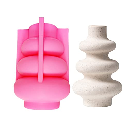 Blütenvase Harzform Kristall Epoxidform Ornamente Silikonform Vase Epoxidharzgussform Für Eigenheimdekorationen von SELVFZ