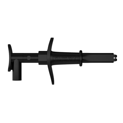 Car Inspection Hook Multimeter Testleitungen Clipsonden Haken Edelstahl Isoliert 4mm Bananenbuchse Bananen Sockelsonden von SELVFZ