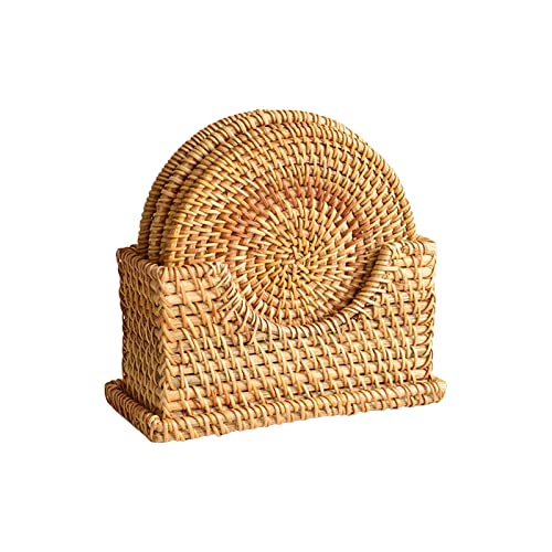 Cup Matte Runde Natürliche Rattan Hot Pad Handgefertigtes Küchentisch Versorgt Küchendekoration Zubehör Exquisit Cup Matte Runde Natürliche Rattan Hot Pad Handgefertigtes Küchentisch Versorgt Küchendekoration Zubehör Exquisit von SELVFZ