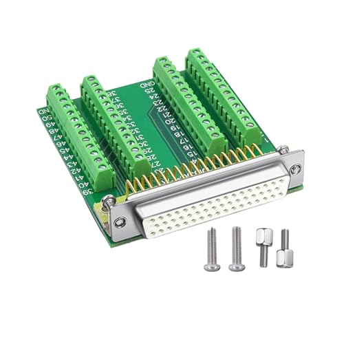 DB50 Female/männlicher Stecker Zur Klemme Blockplatte 50pin Adapter Terminale Steckermodul Mit Bolts Nut Hardware Industrial Terminal Board DB50 Female/männlicher Stecker Zur Klemme Blockplatte 50pin Adapter Terminale Steckermodul Mit Bolts Nut Hardware Industrial Terminal Board von SELVFZ