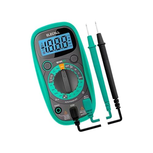 Digitales Multimeter Mit Backligit Auto Off Funktion Tragbarer Tester Amperemeter Voltemter Multi Tester Messgerät Mobile Elektrische Messgerät von SELVFZ