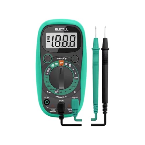 Digitales Multimeter Mit Backligit Auto Off Funktion Tragbarer Tester Amperemeter Voltemter Multi Tester Messgerät Mobile Elektrische Messgerät von SELVFZ