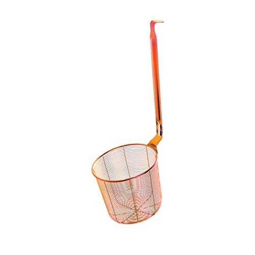 Edelstahl Colander Nudelknödel Mesh Korb Frittyer Pommes Frites Trockner Gemüsesieb Säcken Sieb Sieb von SELVFZ