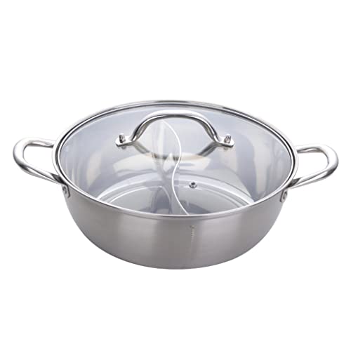 Edelstahl Geteiltem Topf Gasherd Cooker Heißtopfsuppe Kochen Kochkochkochgeschirr Heißer Topf Edelstahl Geteiltem Topf Gasherd Cooker Heißtopfsuppe Kochen Kochkochkochgeschirr Heißer Topf von SELVFZ