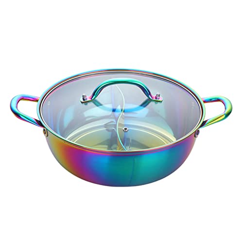 Edelstahl Geteiltem Topf Gasherd Cooker Heißtopfsuppe Kochen Kochkochkochgeschirr Heißer Topf Edelstahl Geteiltem Topf Gasherd Cooker Heißtopfsuppe Kochen Kochkochkochgeschirr Heißer Topf von SELVFZ