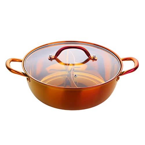 Edelstahl Geteiltem Topf Gasherd Cooker Heißtopfsuppe Kochen Kochkochkochgeschirr Heißer Topf Edelstahl Geteiltem Topf Gasherd Cooker Heißtopfsuppe Kochen Kochkochkochgeschirr Heißer Topf von SELVFZ