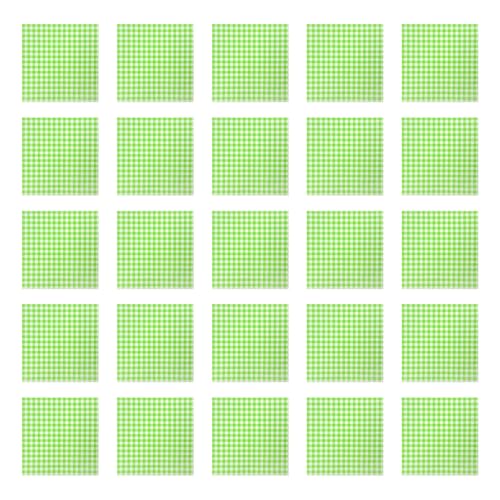 Effizienter Hamburger Verpackungspapier 200pcs 22x22 cm Fettreiche Gitterblätter Zum Backen Von Snacks 4 Helle Farbfarbnahrungsmittel Verpackungsblätter von SELVFZ