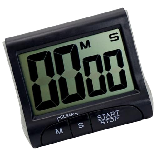 Effizienter Koch Und Backtimer Stabiler Countdowns Uhren Küchentimer Mit Magnetischem Rücken Und Leicht Zu Lesenes Display Large Display Timer von SELVFZ