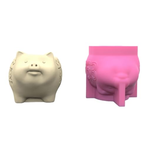 Einfach Zu Bedienende Blumentöpfe Formen Piggisch Geformtes Pflanzer Silikonform Personalisierte Sukkulenten Vasen Schmuckverarbeitung Schimmel von SELVFZ