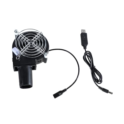 Einstellbare Geschwindigkeit Von USB Blower Lüfter Mit Metallschutz USB Kühlventilator Für Bauarbeiter Und Außenvereinbarungslüfter Verwenden Sie EIN Verstellbarer Geschwindigkeits Lüfter von SELVFZ
