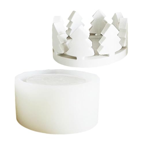 Einzigartige Kreisförmige Teelichthaltersform Stilvolle Silikon Lichthalter Formblume Runde Kerzenständer Crafting Form von SELVFZ