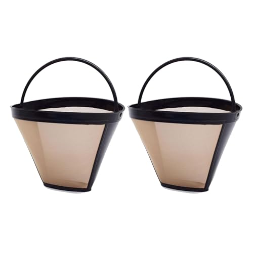 Ersatzfilter Kaffeesimer Wiederverwendbare Kaffeemaschine Filter Langlebiger Kaffeekarten Für #4 Cone Coffee Makers Coffee Shop Accessoires von SELVFZ