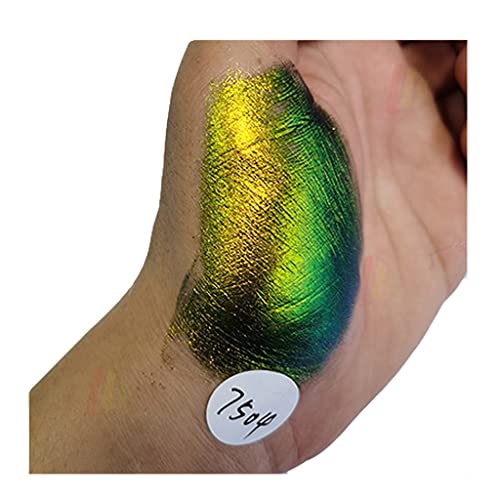 SELVFZ Farbverschiebung Pigment Glitzerfarbe Farbstoffmarkpulver Für Epoxidharz Harz Nagelkunst Seife Badbomben Epoxidharz Handwerk Juwely Making von SELVFZ