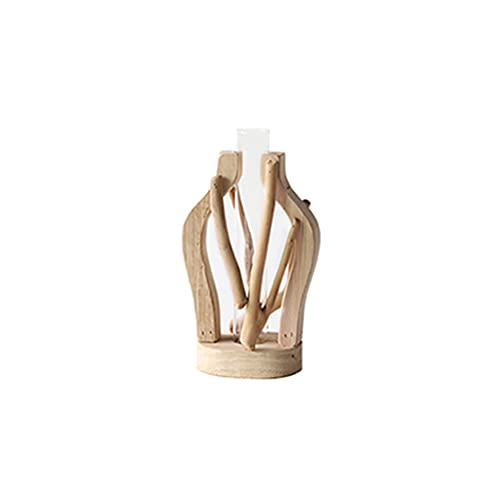 SELVFZ Für Kreative Nordische Hölzerne Transparente Vase Arbeitsplatte Vase Party Favor von SELVFZ