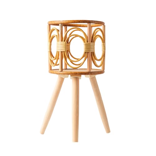 Fußboden Vase Pflanze St. Stroh Blumentöpfe Display Topf Rack Rattan Blumenkorb Pflanzer Für Hausgarten Decors Pflanzenständer Für Schlange von SELVFZ
