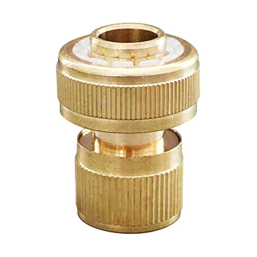 G3/4 Gewinde Messing Schnellanschluss Garten Wasserverbindung Zubehör Auto Waschrohrschlauch Druck Waschmaschine Wasserrohranschluss Gartenschlauch Adapter Messingschlauch Sanitäranschlussanschluss von SELVFZ