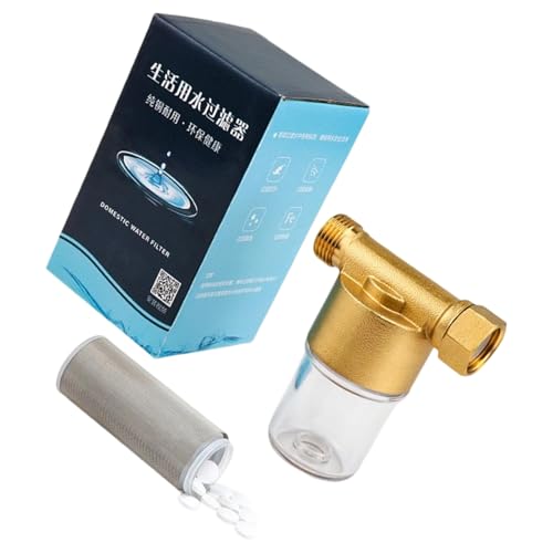 Gemeinsame Reisende Wasserfilter Für Saubere Dusche Und Waschen Metallgehäuse Standard Fit Simple Installation Ohne Werkzeuge Wohnmobil Wasserfilter von SELVFZ