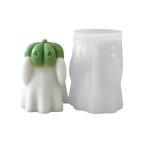 Halloweens Silikonform Set Für Kerzenhandwerkskürbisspege Designs Inklusive Kürbiskerzenherstellung Set Enthalten von SELVFZ