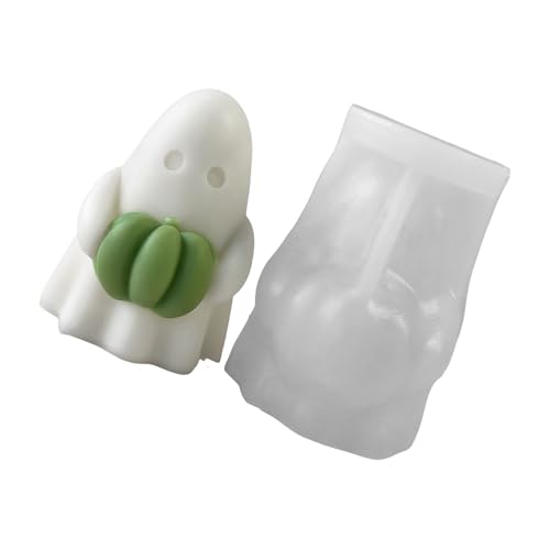 Halloweens Silikonform Set Für Kerzenhandwerkskürbisspege Designs Inklusive Kürbiskerzenherstellung Set Enthalten von SELVFZ