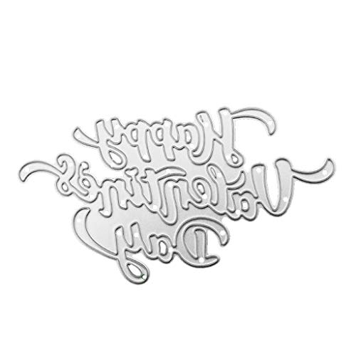Happy Valentines Day Metal Cutting Stempel Stencil Scrapbooking Album Stamps Stempel Happy Valentines Day Metal Cutting Stempel Stencil Scrapbooking Album Stamps Stempel von SELVFZ