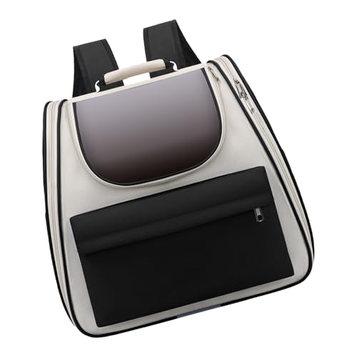 Haustier Rucksack Katzenträger Tasche Weiche Kapazität Mit Fenster Atmungsaktiven Haustierträgern Sightseeing Tasche Verstellbare Schulter Haustier Rucksack Katzenträger Tasche Weiche Kapazität Mit Fenster Atmungsaktiven Haustierträgern Sightseeing Tasche Verstellbare Schulter von SELVFZ