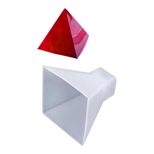 Hohe Clarities Pyramidenform Silikonform Epoxidharz Schmuck Die Wiederverwendbare Handwerkswerkzeug Kerze Seife Silikonform Für Epoxidharz Handwerk Machen von SELVFZ