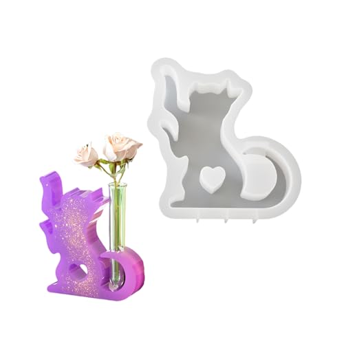 Hydroponische Pflanze Formen Handgefertigt Ihre Eigenen Katzen Pflanzenständer Mit Silikonblütenknopfform Vase Form Silikon Textur Office Schreibtisch Dekoration Schimmel Hydroponische Pflanze Formen Handgefertigt Ihre Eigenen Katzen Pflanzenständer Mit Silikonblütenknopfform Vase Form Silikon Textur Office Schreibtisch Dekoration Schimmel von SELVFZ