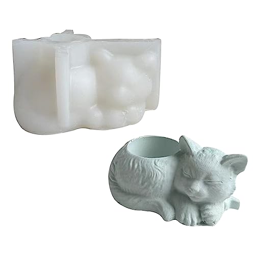 Katze Form Gips Silikonform Sukkulenten Beton Blütenstopf Vase Gipszement Tonform Kerzenhalterform Form Katze Form Gips Silikonform Sukkulenten Beton Blütenstopf Vase Gipszement Tonform Kerzenhalterform Form von SELVFZ