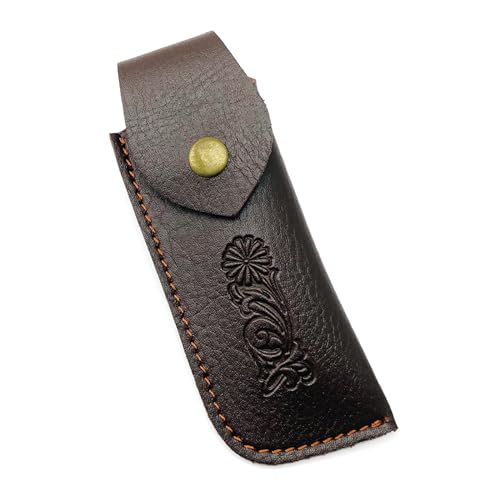 Kompakte Messerbeutel PU Messer Hülle Messerscheide Messerhalter PU Messer Deckmesserzubehör Für 12 Cm Messer Geeignet von SELVFZ