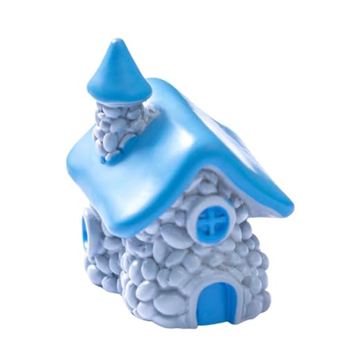 Kreative Bastelhaus Figur Dekore Lustige Haus Skulptur Statue Pilz Sammlerfiguren Skulpturen Outdoor Topf Dekorationen von SELVFZ