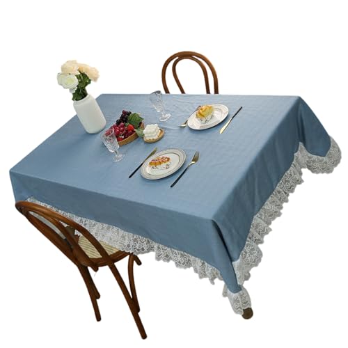 Künstlerische Blumen Tischdecke Verschüttete Resistente Maschine Waschbarer Polyester Für Esszimmer Küche Party Dekorative Tischdecke von SELVFZ